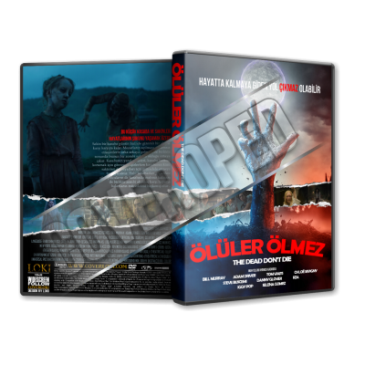 The Dead Don't Die 2019 V2 Türkçe Dvd Cover Tasarımı